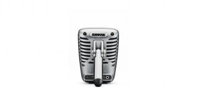 Shure Large-diaphragm Condenser Microphone for iOS and USB MV51