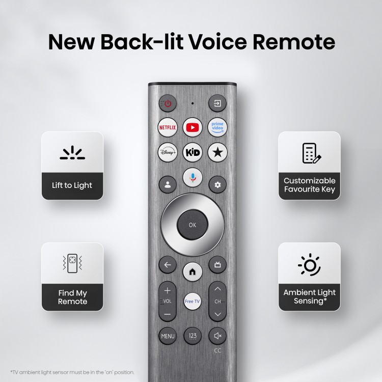 85" Hisense 85U7SG Hi-QLED Mini-LED AI Google TV