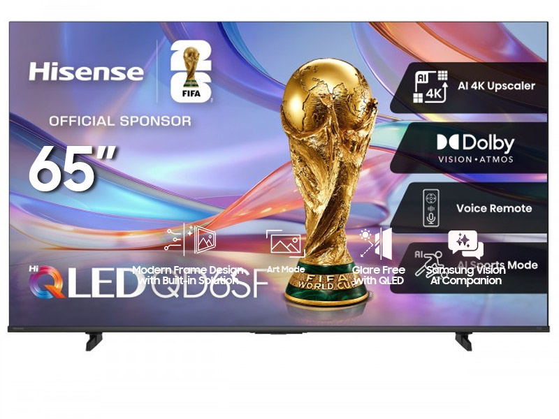 65" Hisense 65QD6SF Hi-QLED 4K UHD Fire Smart TV