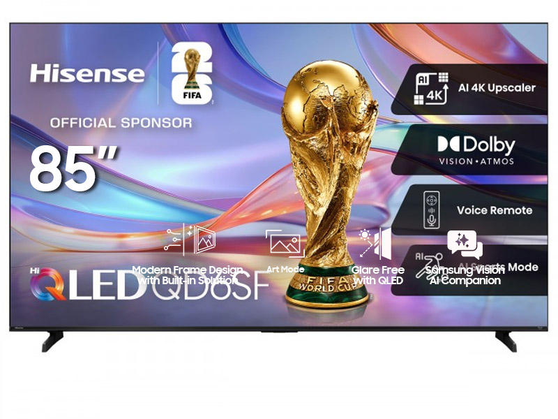 85" Hisense 85QD6SF Hi-QLED 4K UHD Fire Smart TV