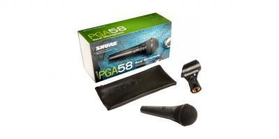 Shure Cardioid Dynamic Vocal Microphone PGA58-LC