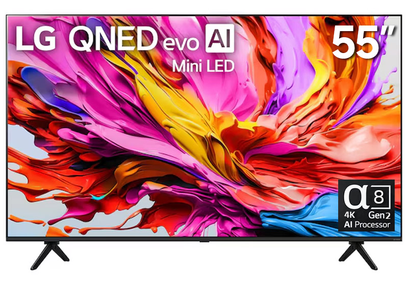 55" LG 55QNED91AUA QNED Evo AI MiniLED 4k Smart TV (2025)