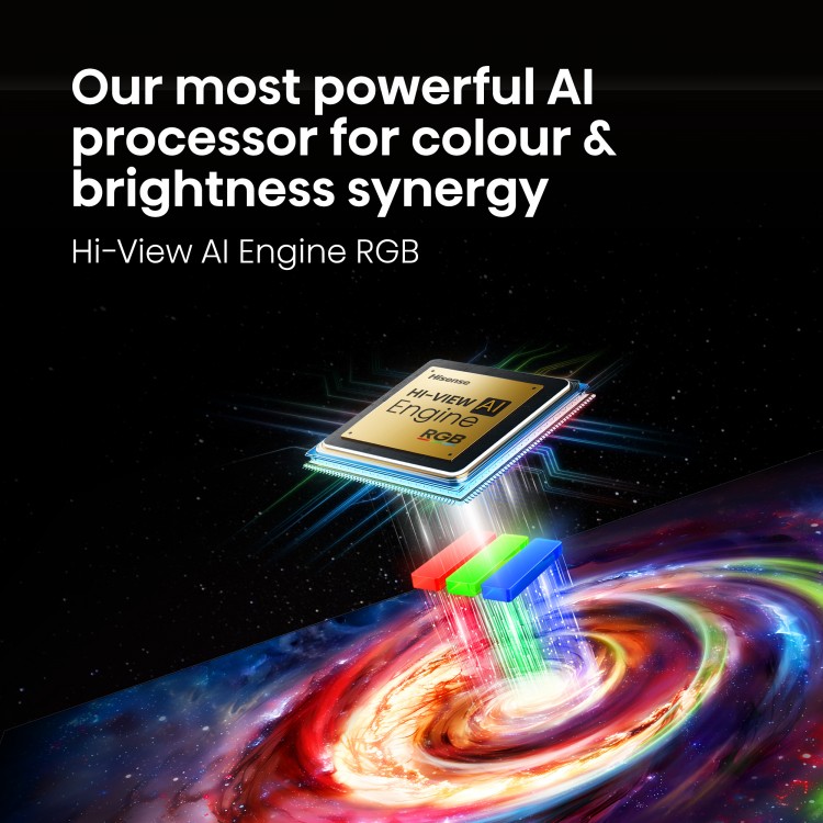 100" Hisense 100UR8SG RGB MiniLED AI Google TV
