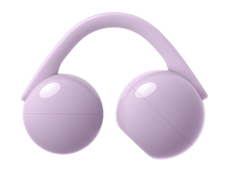 Sony LinkBuds Series LinkBuds Clip Wireless Headphones in Lavender - WFLC900/V