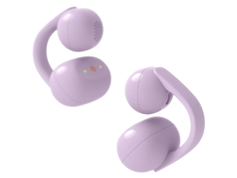 Sony LinkBuds Series LinkBuds Clip Wireless Headphones in Lavender - WFLC900/V