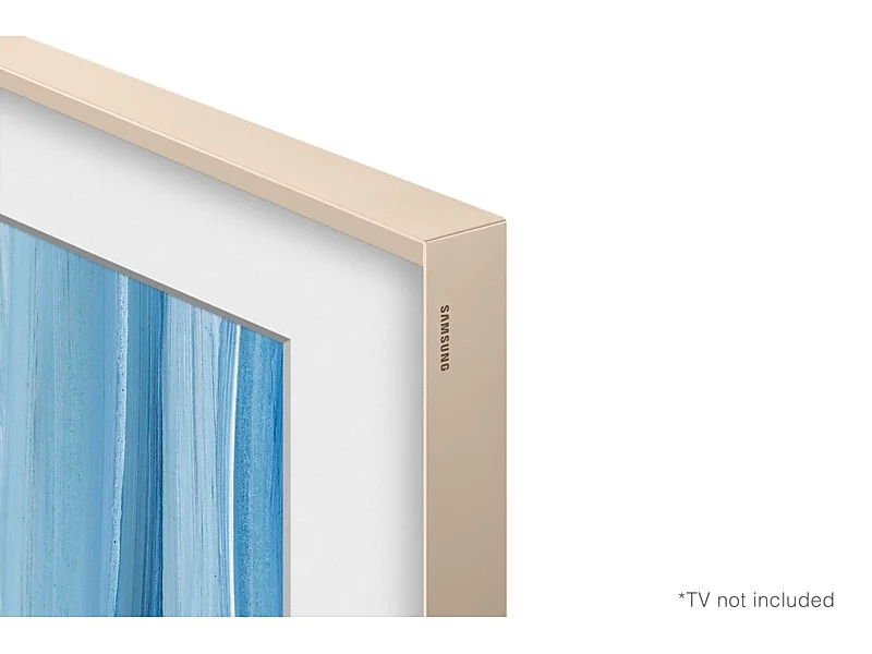 Samsung Customizable Bezel for 32" The Frame TV (Sand Gold Metal) - VG-SCFH32SGMZA