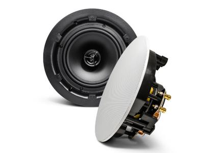 Provo Sync Sound 8" Bezel-Less Round In-Ceiling Speakers SS-ICS-8(Pair)