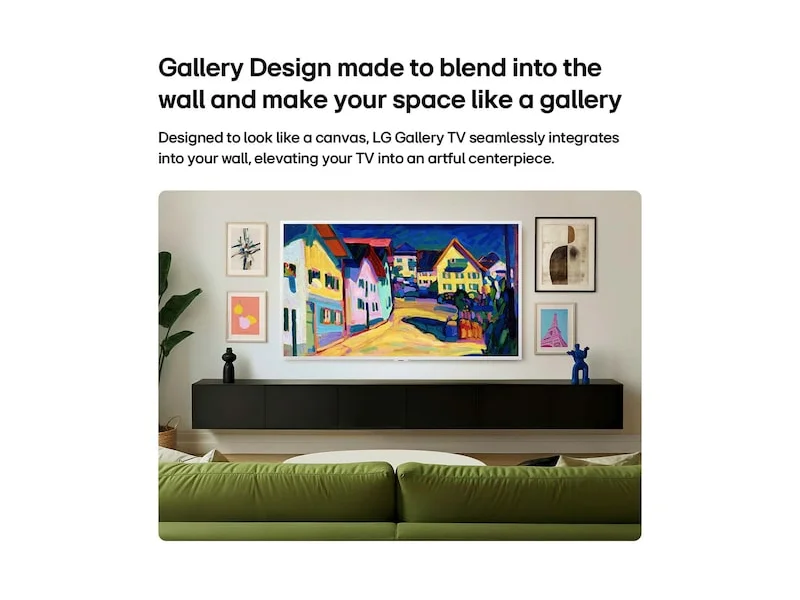 65" LG 65LX7BPUA Mini LED 4K Smart Gallery TV with Frame (2026)