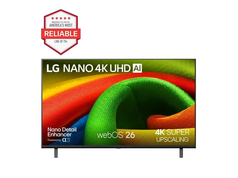 43" LG 43NU700BPUC Class LG Nano 4K UHD AI NU70 Smart TV 2026