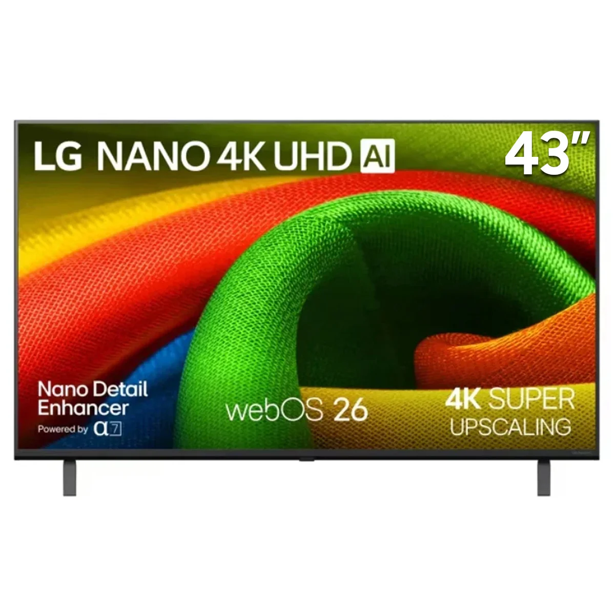 43" LG 43NU700BPUC Class LG Nano 4K UHD AI NU70 Smart TV 2026
