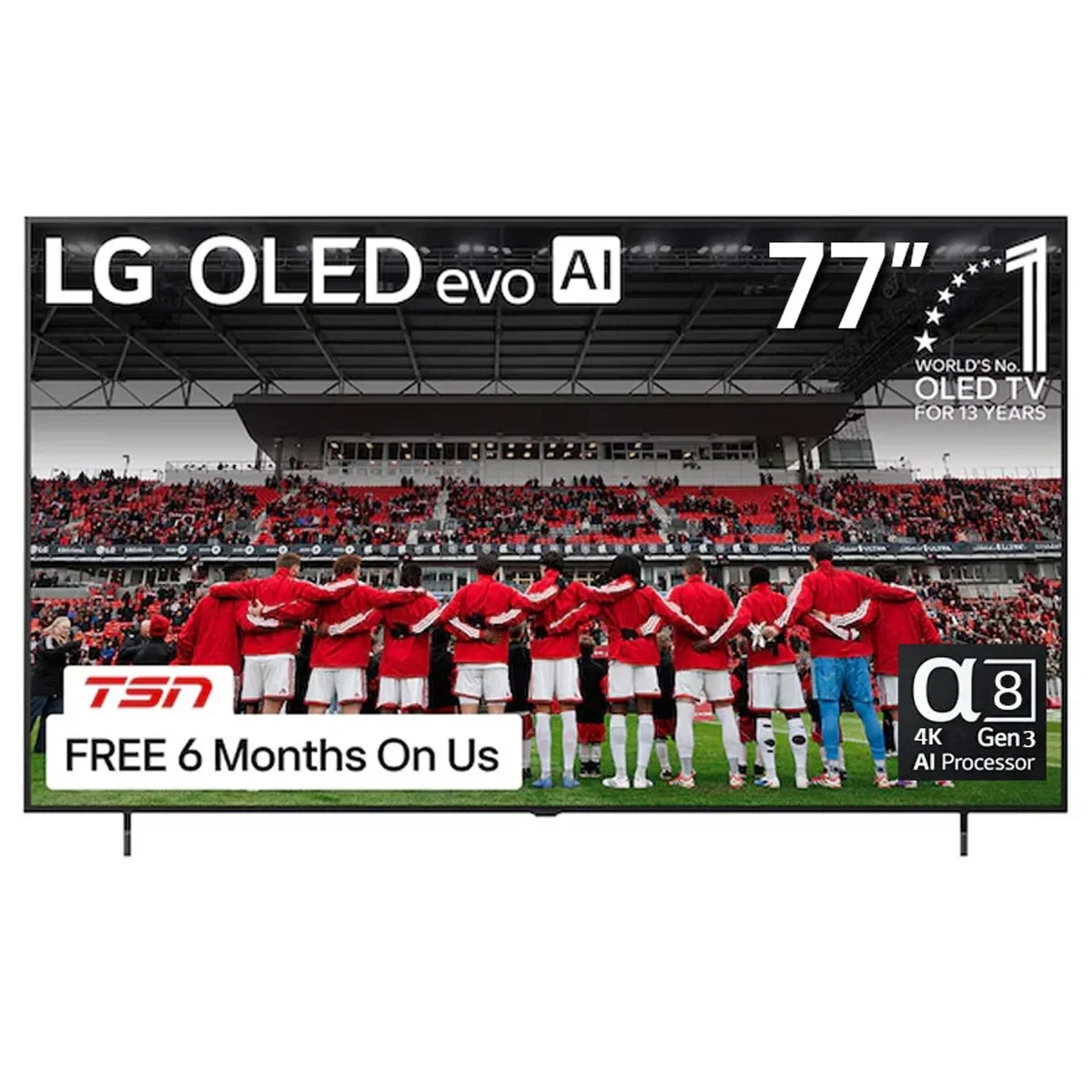 77" LG OLED77B6EUA OLED AI B6E 4K Smart TV (2026)