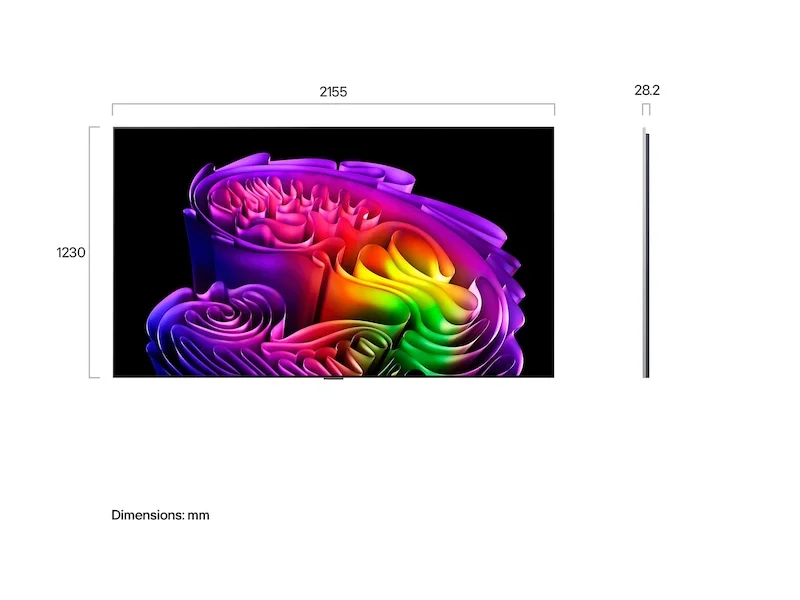 97" LG OLED97G6WUA OLED Evo AI 4K Smart TV (2026)