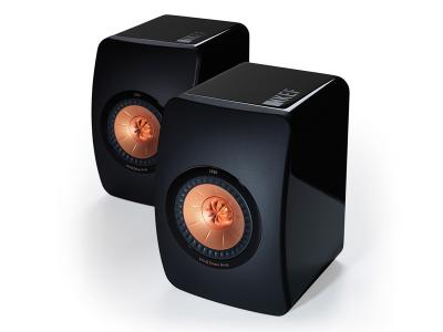 KEF Bookshelf Speakers Gloss Black KF-LS50-GB Pair