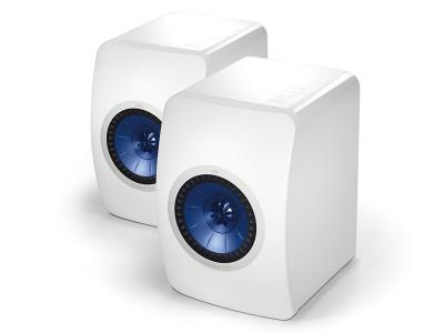 KEF  Bookshelf Speakers Gloss White KF-LS50-GW Pair