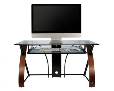 Bell'O Curved Wood Computer Desk CD8841