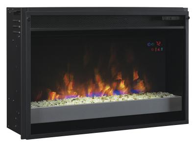 Bell'O New Enterprise Classic Flame And Electric Insert 26" Crushed Glass  NEWENTW + 26EF031GPG
