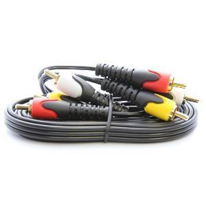 Ultralink 6 Ft Stereo Audio / Video Cable 3 RCA To 3 RCA UHS147